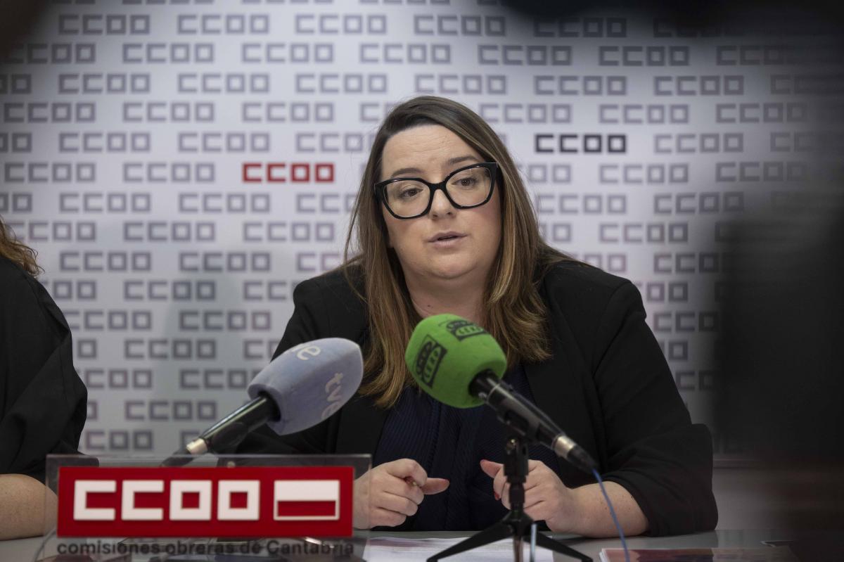 Rueda de prensa de presentación del 13 Congreso de CCOO de Cantabria
